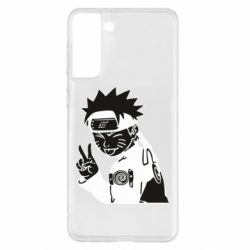 Чехол для Samsung S21+ Funny Naruto art