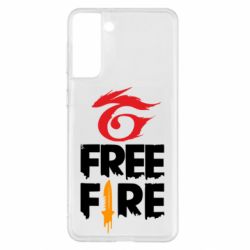 Чохол для Samsung S21+ Garena and Free Fire logo - PrintSalon