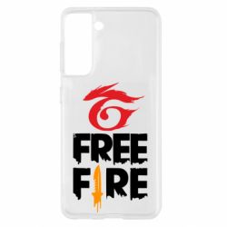 Чохол для Samsung S21 Garena and Free Fire logo - PrintSalon