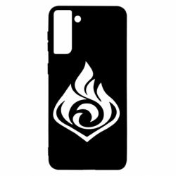Чехол для Samsung S21+ Genshin Impact Pyro - PrintSalon
