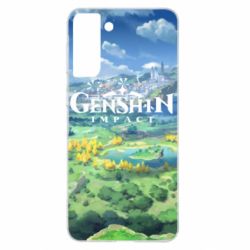 Чохол для Samsung S21+ Genshin Impact World - PrintSalon