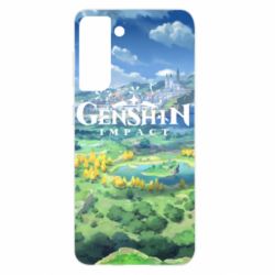 Чохол для Samsung S21 Genshin Impact World - PrintSalon