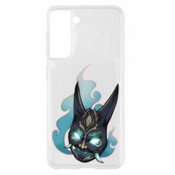 Чехол для Samsung S21 Genshin Impact Xiao's mask - PrintSalon