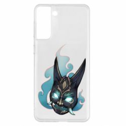 Чехол для Samsung S21+ Genshin Impact Xiao's mask - PrintSalon