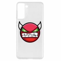 Чохол для Samsung S21+ Geometry Dash Demon - PrintSalon