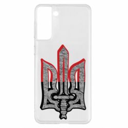 Чохол для Samsung S21+ Герб Украина - PrintSalon