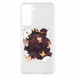 Чохол для Samsung S21 Halloween Impact Hu Tao - PrintSalon