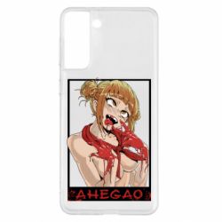 Чохол для Samsung S21+ Хіміко ахегао - PrintSalon