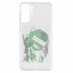 Чехол для Samsung S21+ Himiko Toga glitch - PrintSalon