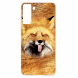 Чохол для Samsung S21+ Хитра Лисичка - PrintSalon
