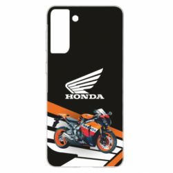 Чехол для Samsung S21+ Honda Bike - PrintSalon