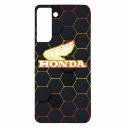 Чохол для Samsung S21 Honda color logo - PrintSalon