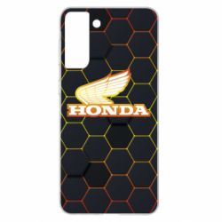 Чохол для Samsung S21+ Honda color logo