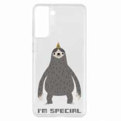 Чехол для Samsung S21+ I'm special Sloth - PrintSalon