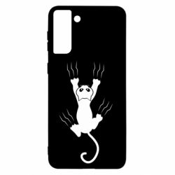 Чохол для Samsung S21+ кот когти - PrintSalon