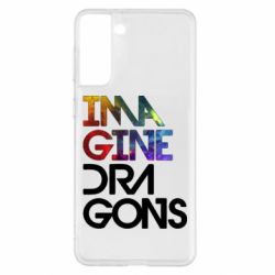 Чехол для Samsung S21+ Imagine Dragons and space - PrintSalon