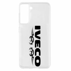 Чехол для Samsung S21 Iveco Logo Art - PrintSalon