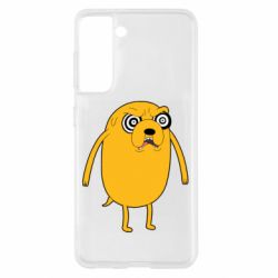 Чехол для Samsung S21 Jake from Adventure Time-PrintSalon Чехол для Samsung S21 Jake from Adventure Time