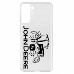 Чохол для Samsung S21+ John Deere Logo, Tractor - PrintSalon
