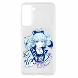 Чехол для Samsung S21 Kamisato Ayaka - PrintSalon