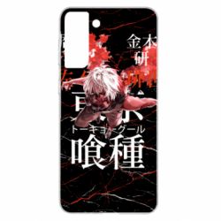 Чехол для Samsung S21+ Kaneki Ken - PrintSalon