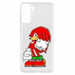 Чехол для Samsung S21+ Knuckles the Echidna - PrintSalon