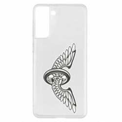 Чехол для Samsung S21+ Колесо и крылья - PrintSalon