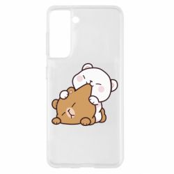 Чехол для Samsung S21 Кусь мишки - PrintSalon