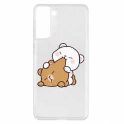 Чехол для Samsung S21+ Кусь мишки - PrintSalon