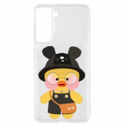 Чехол для Samsung S21 Лалафанфан в панаме - PrintSalon