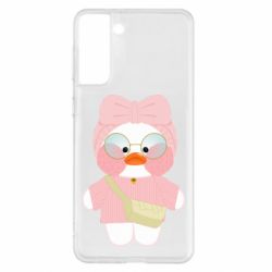 Чехол для Samsung S21+ Лалафанфан в свитере - PrintSalon