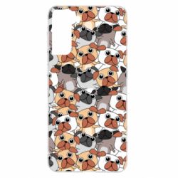 Чохол для Samsung S21+ Little puppies - PrintSalon