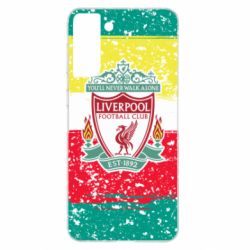Чохол для Samsung S21+ Liverpool and logo colors - PrintSalon