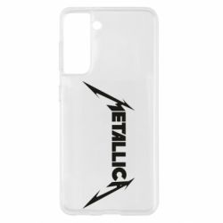Чехол для Samsung S21 Logo Metallica - PrintSalon