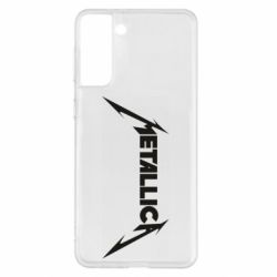 Чехол для Samsung S21+ Logo Metallica - PrintSalon