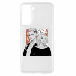 Чехол для Samsung S21 Manjiro And Draken - PrintSalon