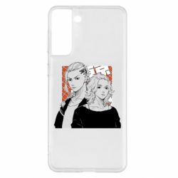 Чехол для Samsung S21+ Manjiro And Draken - PrintSalon