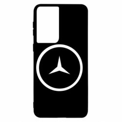 Чехол для Samsung S21 Mercedes new logo - PrintSalon