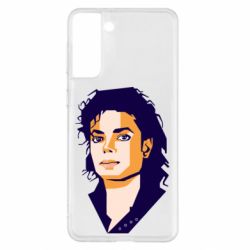 Чехол для Samsung S21+ Michael Jackson Graphics Cubism - PrintSalon