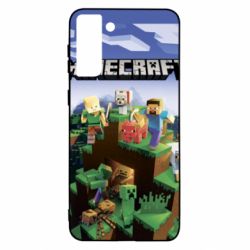 Чохол для Samsung S21+ Minecraft Starter - PrintSalon