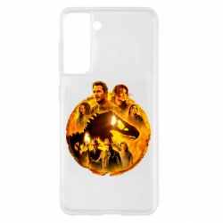 Чехол для Samsung S21 Мир Юрского Периода Доминион-PrintSalon Чехол для Samsung S21 Мир Юрского Периода Доминион
