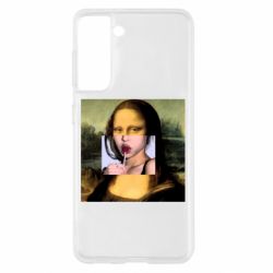 Чехол для Samsung S21 Mona lisa