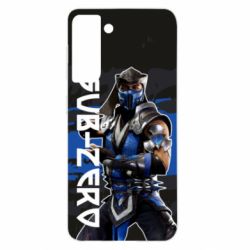 Чехол для Samsung S21 Mortal Kombat  Sub-Zero - PrintSalon