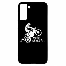 Чехол для Samsung S21+ Motocross sport - PrintSalon