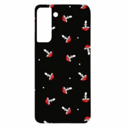 Чехол для Samsung S21 Мухоморы