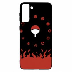 Чехол для Samsung S21+ Naruto Sasuke Uchiha Sharingan - PrintSalon