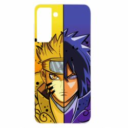 Чохол для Samsung S21 Naruto Vs Sasuke - PrintSalon