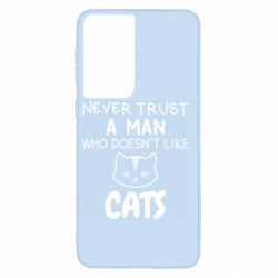 Чехол для Samsung S21 Не любит котов - не доверяй - PrintSalon