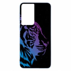Чохол для Samsung S21 Neon Tiger - PrintSalon