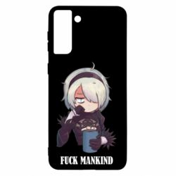 Чохол для Samsung S21+ Nier. Fuck Mankind - PrintSalon